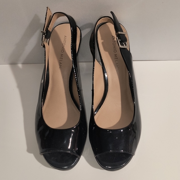 Antonio Melani Women's 8.5 Black Heels - Picture 1 of 8